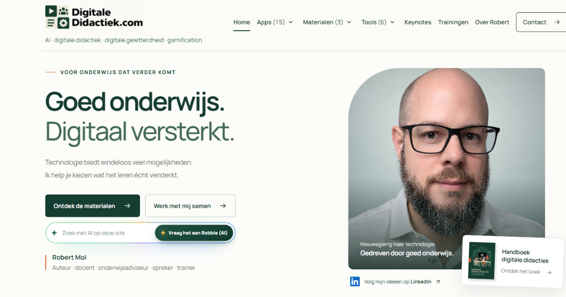 Screenshot Digitale Didactiek